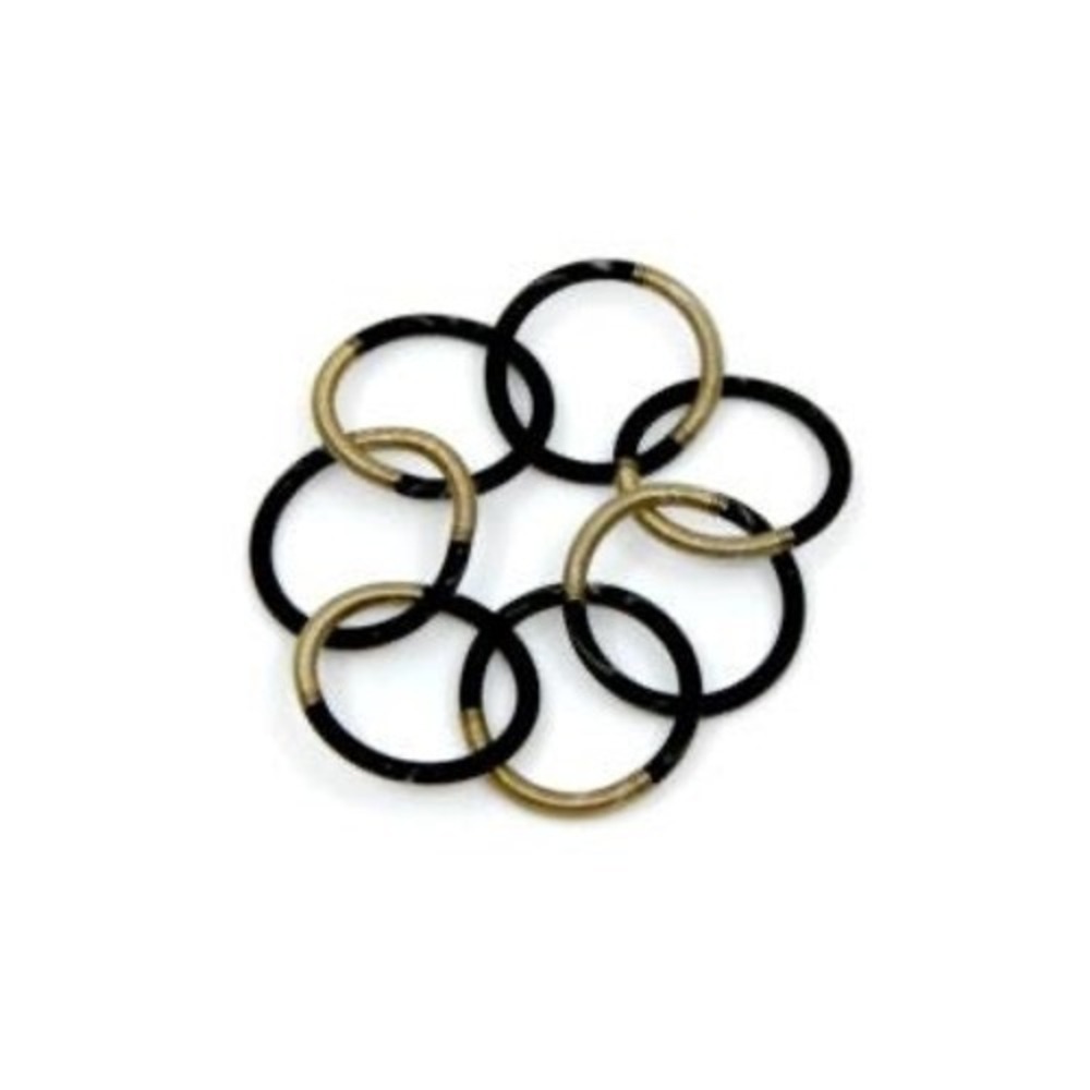Black & Bronze ‎ Piano Wire Bracelet